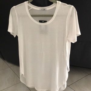 White short sleeve crew- brand new w/ tags